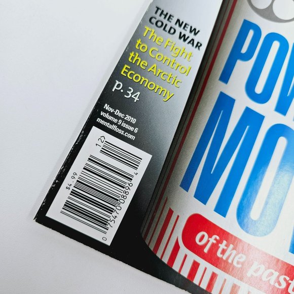 Mental Floss Magazine November December 2010 25 Most Powerful Movies Knowledge - Picture 3 of 5